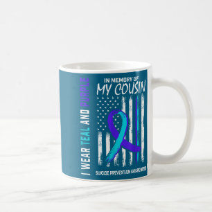 In Memory Cousin Suicide Awareness Prevention Amer Coffee Mug