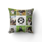 In Memory Dog Photo Pet Collage Paw Print Keepsake
