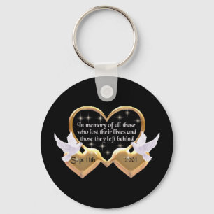 In Memory Of 9/11 Keychain