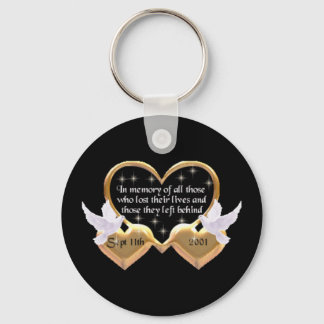 In Memory Of 9/11 Keychain