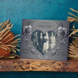 "In Memory of" Anniversary Plaque