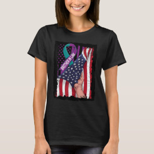 In Memory of Brother In Law Suicide Awareness USA T-Shirt