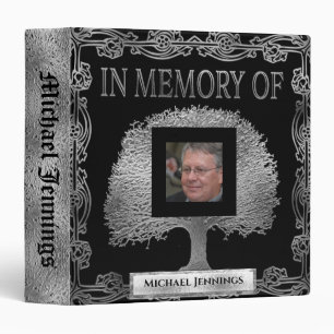 In Memory of Celebration of Life 3 Ring Binder