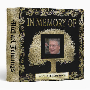 In Memory of Celebration of Life Binder