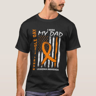 In Memory Of Dad Leukaemia Awareness Products Usa T-Shirt