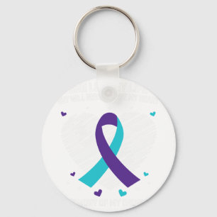 In Memory Of Loving Daughter Suicide Awareness Pre Keychain