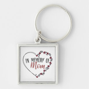 In Memory Of Mom Keychain