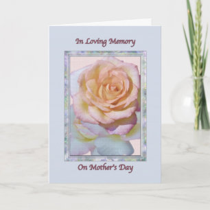 In Memory of Mother Mother's Day Card