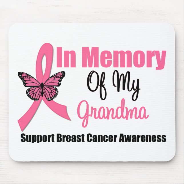 In Memory of My Grandma Mouse Pad (Front)