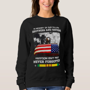 In Memory Of Our Fallen Brothers And Sisters Freed Sweatshirt