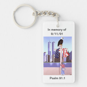 In Memory of September 11th, 2001 Keychain