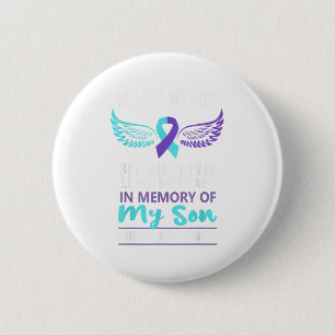 In Memory Of Son Suicide Awareness Prevention 2 Inch Round Button
