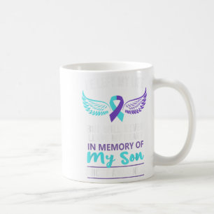 In Memory Of Son Suicide Awareness Prevention  Coffee Mug