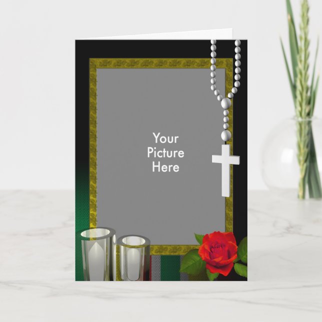 In Memory of Thank You Card (Front)