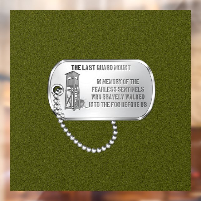 In Memory of Tower Rats Window Cling (Sheet 2)