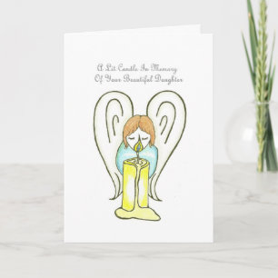 In Memory Of Your Daughter On Mother's Day Card