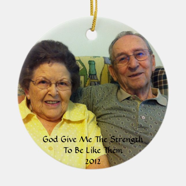 In Memory Ornament (Front)