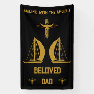 In Memory Sailer Boater Funeral Banner