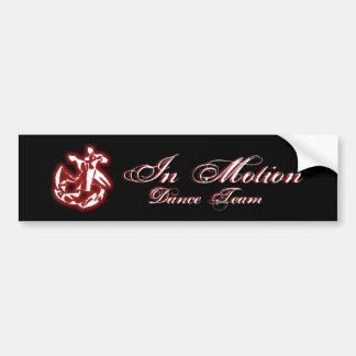 In Motion Bumper Sticker