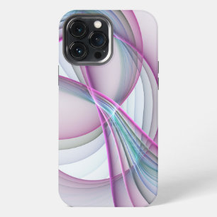In Motion, Modern Abstract Colourful Fractal Art iPhone 13 Pro Max Case