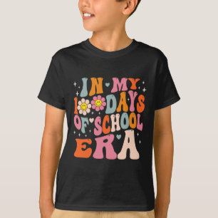 In My 100 Days Of School Era Retro Disco 100th Day T-Shirt