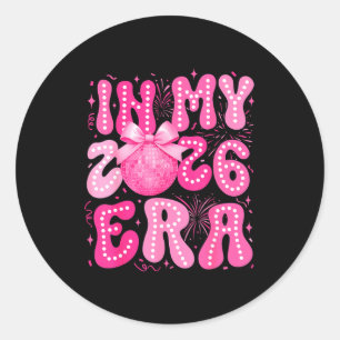 In My 2026 Era Happy New Year 2026 Family Matching Classic Round Sticker