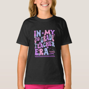 In My 3rd Grade Teacher Era Back To School Retro  T-Shirt