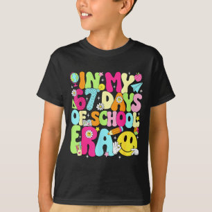 In My 67 Days Of School Era 67 Days Smarter Meme B T-Shirt