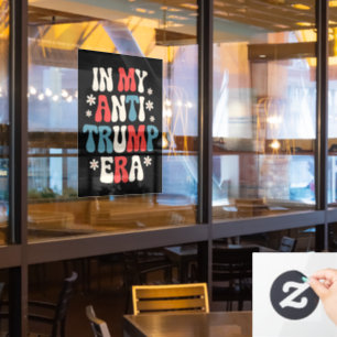 In My Anti Trump Era 2024 Anti MAGA Anti Republic Window Cling