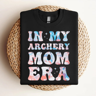 In My Archery Mom Era Colourful Archery Mom T-Shirt