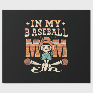 In My Baseball Mom Era Wrapping Paper