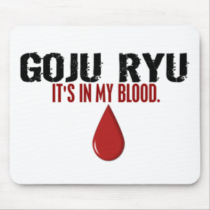 In My Blood GOJU RYU Mouse Pad