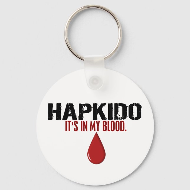 In My Blood HAPKIDO Keychain (Front)