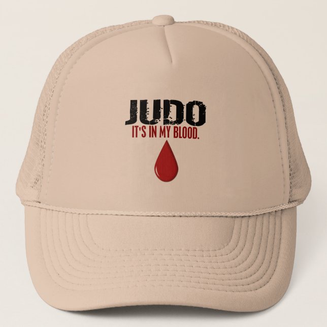 In My Blood JUDO Trucker Hat (Front)