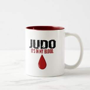 In My Blood JUDO Two-Tone Coffee Mug