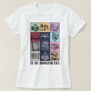 In My Bookish Era Cute Bookish Reader T-Shirt