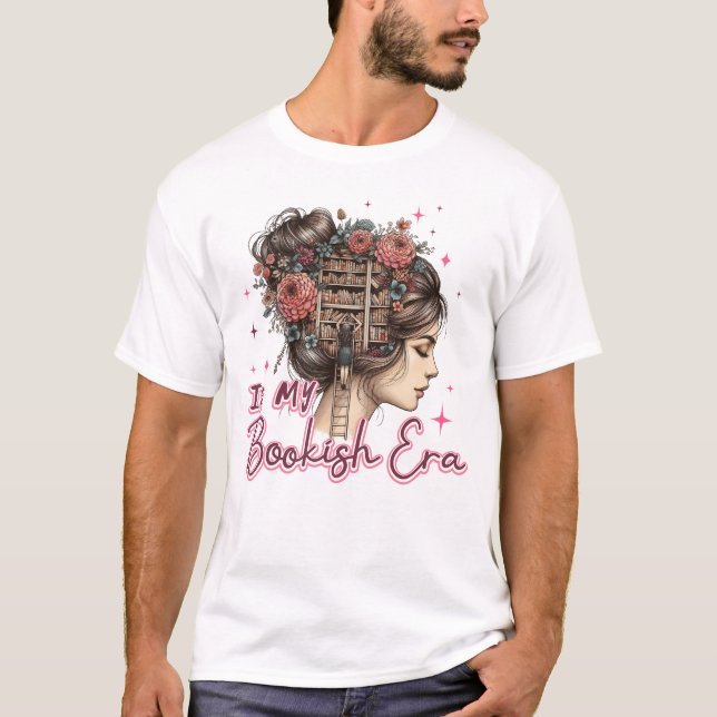 In My Bookish Era Dream Motivation Reading T-Shirt (Front)