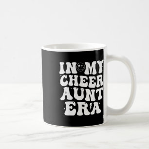 In My Cheer Aunt Era Trendy Cheerleading Sports Ch Coffee Mug