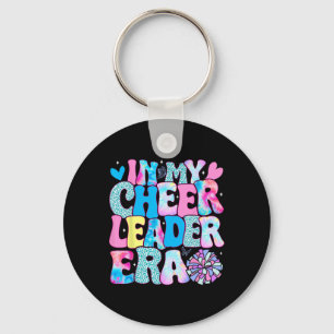 In My Cheer Leader Era Youth Cheerleader Cheerlead Keychain