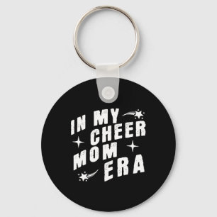In My Cheer Mom Era Proud Cheerleading Parent  Keychain