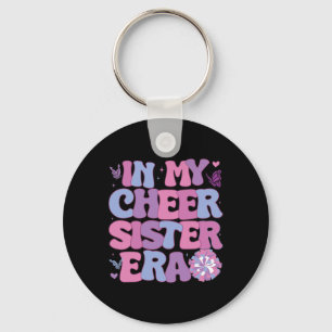 In My Cheer Sister Era Cheer Coach Cheerleading Keychain