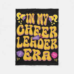 In My Cheerleader Era Cheer Coach Cheerleading Spo Fleece Blanket