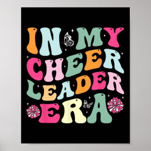 In My Cheerleader Era Cheer Coach Cheerleading Wom Poster