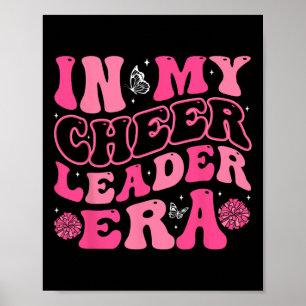 In My Cheerleader Era Cheer Coach Cheerleading Wom Poster
