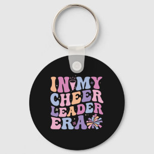 In My Cheerleader Era Cheerleading Funny Cheer Wom Keychain