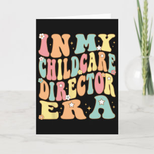 In My Childcare Director Era Groovy Administrator  Card