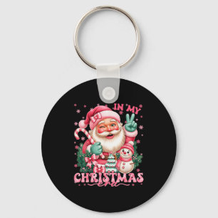 In My Christmas Era Nk Santa Snowman Christmas Xma Keychain