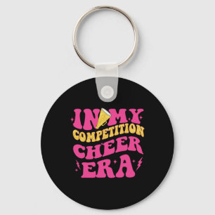 In My Competition Cheer Era Cheerleading Women Keychain