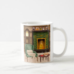 In my cozy home - picture on right coffee mug