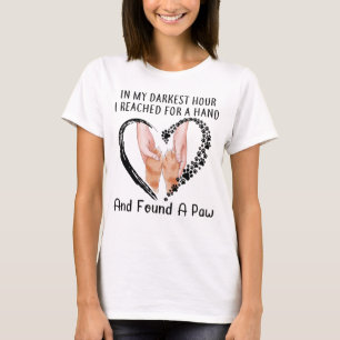 In my darkest hour i reached for a hand t shirt